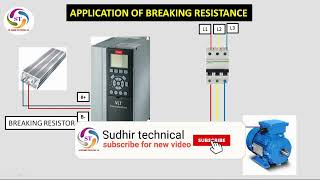 why use breaking resistor in vfd, What is a VFD brake resistor?. #breakingresistor