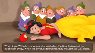 Snow White Story for children Развивающие мультфильмы   Английский язык для малышей