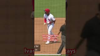 Cincinnati Reds prospect  Ivan Johnson goes 2-4 with a double and a home run.