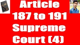 supreme court of Pakistan Article 187 to 191 of constitution of Pakistan 1973 in urdu and hindi