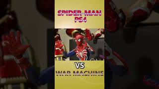 SPIDER MAN PS4 VS WAR MACHINE #Shorts