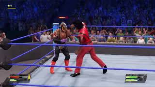 WWE 2K22 - Thriller Michael Jackson vs Rey Mysterio. Online matchmaking vs itzUhTryHard