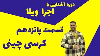 کرسی چینی: زیر سازی اصولی دیوار