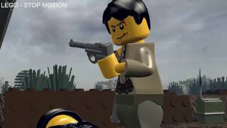 Lego Battle of Normandy - NEW LEGO 3D ANIMATION