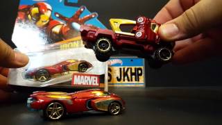 Hot Wheels Hulk Buster and Iron Man combine review