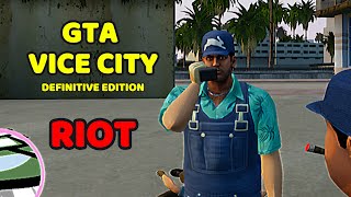 Riot - GTA Vice City Definitive Edition - Gameplay