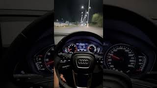 Audi. Car driving status 👌😮 / Audi A6 driving video night