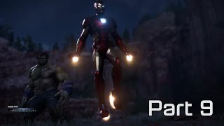 MARVEL'S AVENGERS Walkthrough Gameplay Part 9 - BREAK OUT (2020 FULL GAME) No Commentary