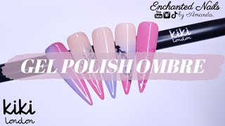 Gel Polish Ombre Tutorial using Kiki London Hema Free Gel Polish | 5 Different Ways To Ombre Nails