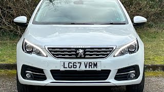 THATCHERS LG67VRM Peugeot 308 1.2 PureTech Allure Euro 6  ULEZ - LOW MILES FSH PAN ROOF £8,871