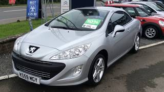 2009 Peugeot 308 Coupe Cabriolet 1.6 VTi 120 SE KS59 MGV at St Peters Peugeot Worcester