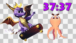 2 PB's in ONE STREAM - Spyro 3 Any% 37:37