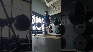 wide Grip Deadlifts