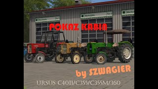 Pokaz kabin w Ursusie C4011/C355/C355M/C360 Farming Simulator 2017