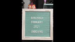 Birchbox February 2021 Unboxing