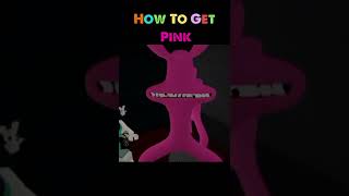 How To Get Pink Badge Unlock Creepy Pink In Accurate Rainbow Friends Roleplay Roblox #shorts