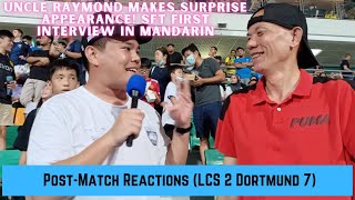 Post-Match Reactions - Lion City Sailors v Borussia Dortmund (Friendly 25 Nov '22)