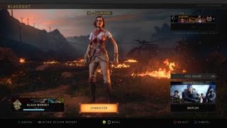 Unlocking Scarlett in blackout :Black ops 4