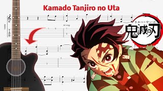 Demon Slayer Episode 19 Ending - "Kamado Tanjiro no Uta" (Acoustic Guitar Tutorial) | 鬼滅の刃 EP19 ED