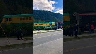 White Pass Summit Excursion Train | Skagway Alaska #alaskacruise #shorts #travel #yukon #adventure