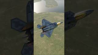 F22 RAPTOR ATTACKS HOUTHI BASE!! #f22 #dcs #shorts #milsim #gaming