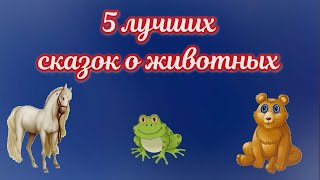 5 лучших сказок о животных АУДИОСКАЗКА #сказкинаночь #сказкидлямалышей #аудиосказки #бабаяга