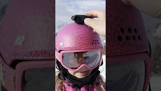 A 5 year old ripping it up. She can also help her dad when he falls. #insta360 #insta360winter #ski