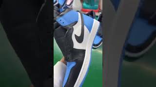 UNBOXING Jordan 1 High OG “UNC Toe”  #sneakerhead #shorts #factory