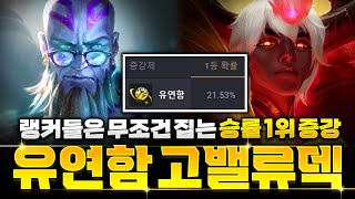 이게 왜 골드 증강이죠? 승률 1위 유연함을 활용한 고밸류덱 빌드업 공략