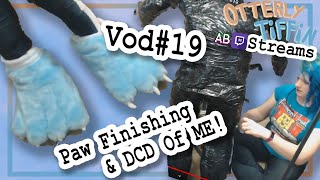 Feet Paw Cuffing & Fur Trimming & DUCT TAPE DUMMY STUFFING! #19