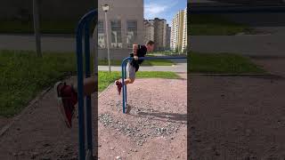 2 разряд в Стритлифтинге.21 раз+24 кг. Свой вес 70кг #ershov_super #workout