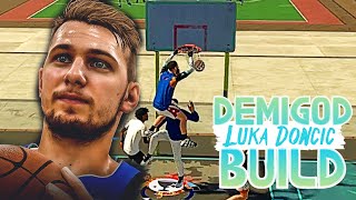 THE LUKA DONCIC DEMIGOD BUILD THAT CAN'T BE STOPPED. #LUKADONCICBUILD