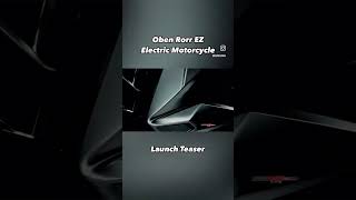 Oben Rorr EZ electric motorcycle teaser