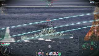 World of Warships Clan Battle (Season 27) “Asp” [4-FUN] vs [USNO7] No "Detonation" Flag