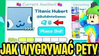 TITANIC ZA 1 GEM NA AUKCJACH W NOWYM UPDATE W PET SIMULATOR X!? JAK WYGRYWAĆ OKAZJE NA AUKCJACH