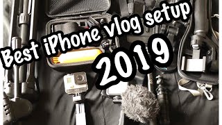 iPhone 8+ vlogging setup