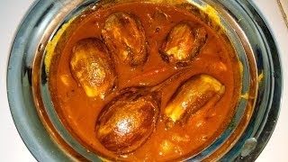 Ennai Kathirikai Kulambu Recipe  in Tamil / Brinjal gravy  / Ennai Kathirikai Curry