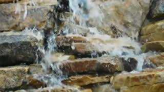 Best Waterfall ( cascade ) Relaxing Forest Waterfall Nature Sounds-Birds Singing-Natural ( झरना )