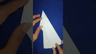 How to make a paper plane #7 || #papercraft #paperplane #shorts