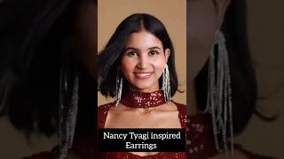 Nancy Tyagi Inspired Earrings তৈরি করলাম😱@nancytyagi_ #shorts #diyearrings #trending #nancytyagi