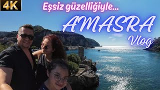 AMASRA ,  BÜYÜLEYİCİ ATMOSFERİ ,TURKUVAZ RENKLİ DENİZİ ve TARİH KOKAN SOKAKLARI......