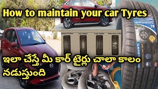 #Tyres#CarTyres                                           How to maintain Car tyres