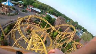 Storm Chaser On Ride POV - Paultons Park - Mack Spinning Rollercoaster