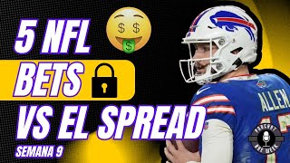 5 Picks vs el Spread: Josh Allen y su dominio ante Miami. Cardinals y Rams a apretar el Oeste.