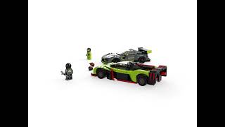 Lego Set 76910 Speed Champions Aston Martin Valkyrie AMR Pro and Aston Martin Vantage GT3