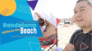 Sandstorm tapos maliligo sa dagat | Al Sufouh Beach #vlog21 #buhayofw #buhayofwdubai