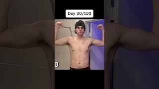 Day 20: My 100-Day Gym Challenge Transformation 🔄💪