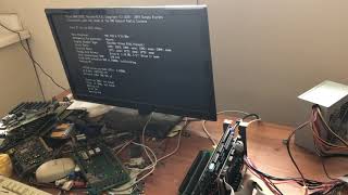 Micro 8088 POST and dos boot up