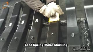 What's the function about trailer leaf spring's make marking-25-August 2020