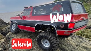 Traxxas trx4 out on the rocks #traxxas #trending #trx4